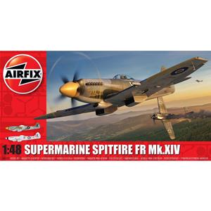 AIRFIX 1:48 Scale: Supermarine Spitfire FR Mk.XIV