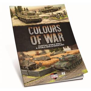 Vallejo Publications Book Book: Colours of War - Painting WWII & WWIII miniatures English
