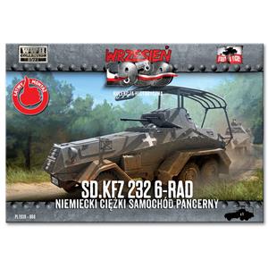 FIRST TO FIGHT: 1/72; Sd.Kfz. 232 6-Rad – German Heavy Armoured Car