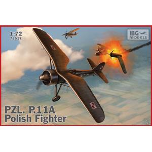 IBG MODELS: 1/72; PZL P.11a - Polish Fighter Plane 