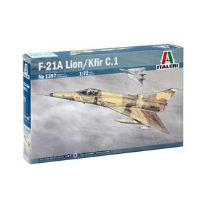 ITALERI: 1/72 F-21A LION / IAF KFIR C2