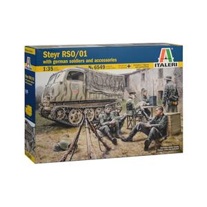 ITALERI: 1/35 STEYR RSO/01 WITH GERM. SOLDIERS