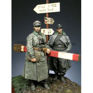 Alpine Miniatures: 1/35; set 2 ufficiali tedeschi WWII