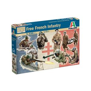 ITALERI: 1/72 WWII - Free French Infantry