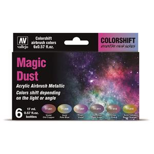 Vallejo The Shifters 6 colors set Magic Dust 17 ml