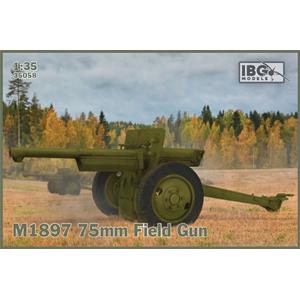 IBG MODELS: 1/35; M1897 75mm Field Gun (French 75 in US Service)