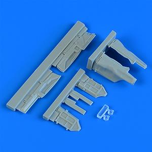 QUICKBOOST: 1/48; MiG-29 Fulcrum undercarriage covers - kit ACADEMY