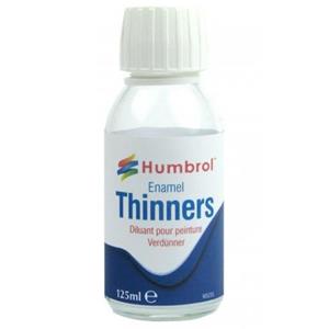 HUMBROL: Enamel Thinners 125ml Bottle