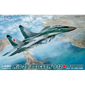 GREAT WALL HOBBY: 1/48; MIG-29 9-12 "Fulcrum" Late Type