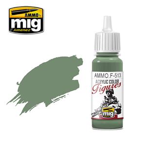 AMMO OF MIG: colore acrilico 17ml SERIE FIGURINI; FIELD GREY HIGHLIGHT FS-34414