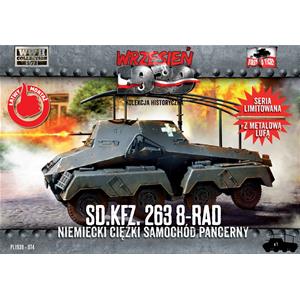 FIRST TO FIGHT: 1/72; SdKfz 263 8-rad - German Heavy Armored Car
