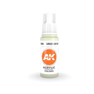 AK INTERACTIVE: acrylic paint 3rd Generation Greenish White 17ml