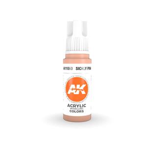 AK INTERACTIVE: acrylic paint 3rd Generation Sickly Pink 17ml