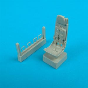Quickboost: scala 1:48 ;  He 162 ejection seat with safety belts