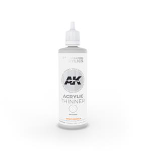 AK INTERACTIVE: ACRYLIC THINNER 100ml 3rd Generation