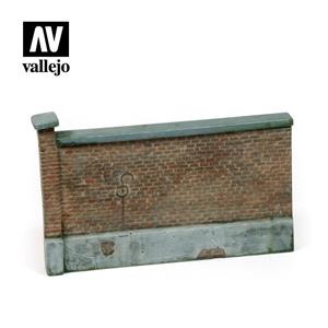Vallejo Vallejo Scenics Scenery Old Brick Wall 15x10 cm -