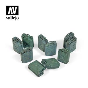 Vallejo Vallejo Scenics Scenery Allied Jerrycan set -