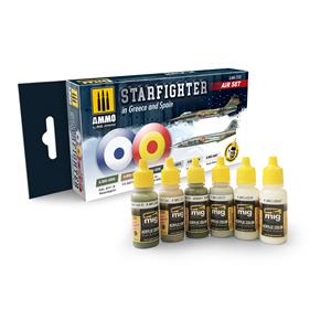 AMMO OF MIG: STARFIGHTER IN SPAIN and GREECE paint set (6 colors 17ml)