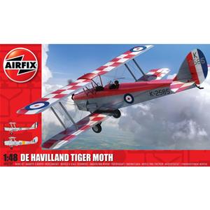 AIRFIX 1:48 Scale: de Havilland D.H.82a Tiger Moth