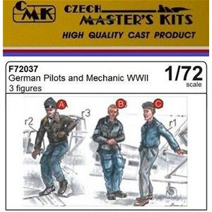CMK: 1/72; German Pilots (2 fig.) And Mechanic WW II