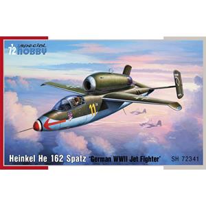 SPECIAL HOBBY: 1/72; Heinkel He 162 Spatz 