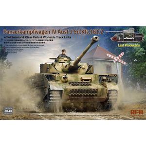 RYE FIELD MODEL: 1/35; Pz. Kpfw. IV Ausf. J Last Production con interni completi