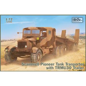 IBG MODELS: 1/72; Scammell Pioneer Tank Transporter with TRMU30 Trailer 