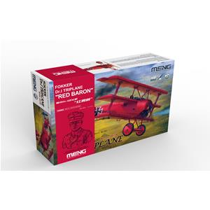 MENG MODEL: 1/32; Fokker Dr.I Triplane "Red Baron" (incl. one QS-002kit and one 1/10 resin bust)