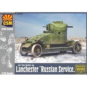 Copper State Models: 1/35; Lanchester Russian Service with 37mm Hotchkiss Gun