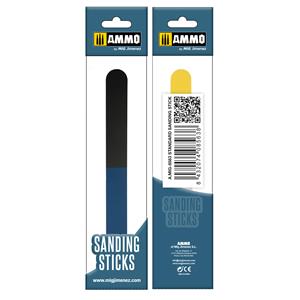 AMMO OF MIG: STANDARD SANDING STICK with 4 different grits: 180/320/600/2000