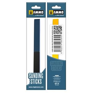 AMMO OF MIG: MULTIPURPOSE SANDING STICK with 6 different grits: 150/240/320/600/1200/2000