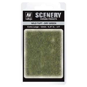 Vallejo Scenery Wild Tuft - Dry Green size Extra large