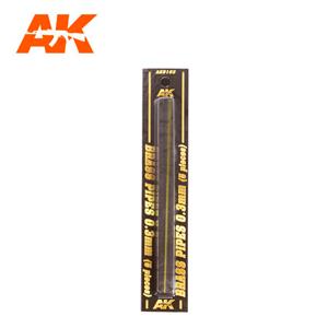 AK INTERACTIVE: tubo in ottone da 0,3 mm - 5 pezzi