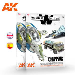 AK INTERACTIVE: WORN ART COLLECTION #02 CHIPPING- Inglese 92 pag.