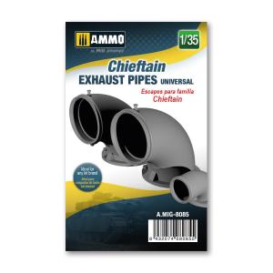 AMMO of MIG: Chieftain exhaust pipes universal, scale 1/35 - Resin Kit