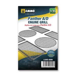 AMMO of MIG: Panther A/D engine grilles, scale 1/35 - Resin Kit