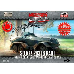 FIRST TO FIGHT: 1/72; Sd.Kfz. 263 6 Rad