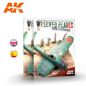 AK INTERACTIVE: WRECKED PLANES - AVIONES DESTROZADOS Bilingual English / Spanish. 146 pages. Soft Cover