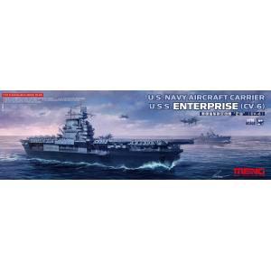 MENG MODEL: 1/700; U.S. Navy Aircraft Carrier U.S.S. Enterprise (CV-6)