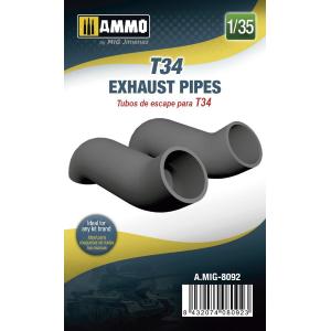 Ammo of Mig: 1/35 T34 Exhaust Pipes