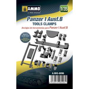Ammo of Mig: 1/35 Panzer I Ausf.B Tools Clamps