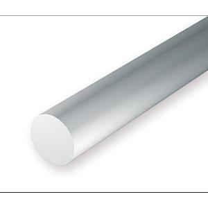 EVERGREEN: (35cm) Opaque White Polystyrene Rods mm. 0,75 (10 per pack)