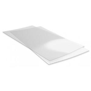 EVERGREEN: Clear 6" x 12" (15cm x 30cm) Sheets 0,25mm Thick (2 sheets per pack)