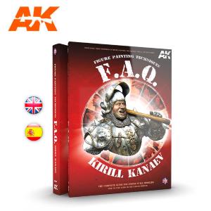 AK INTERACTIVE: FIGURES F.A.Q. - figure painting techniques the complete guide for figure scale modelers- libro di 488 pagine in lingua inglese, fotmato A4