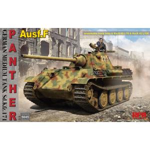 RYE FIELD MODEL: 1/35; Panther Ausf.F with workable track links