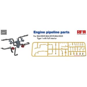 RYE FIELD MODEL: 1/35; Engine pipeline parts for RM-5003 RM-5010 RM-5025