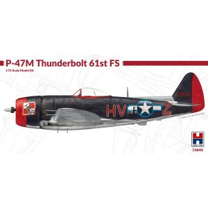 Hobby 2000: 1/72; P-47M Thunderbolt 61st Fighter Squadron - Revell + Cartograf + Masks