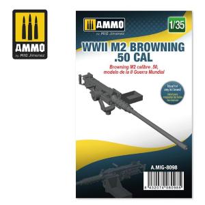 Ammo of Mig: 1/35 WWII M2 Browning .50 cal