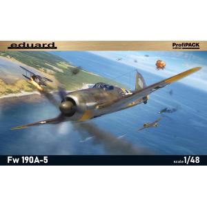 EDUARD: 1/48; ProfiPACK edition kit of German fighter Fw 190A-5