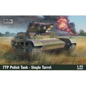 IBG MODELS: 1/35; 7TP Polish Tank - Single Turret 